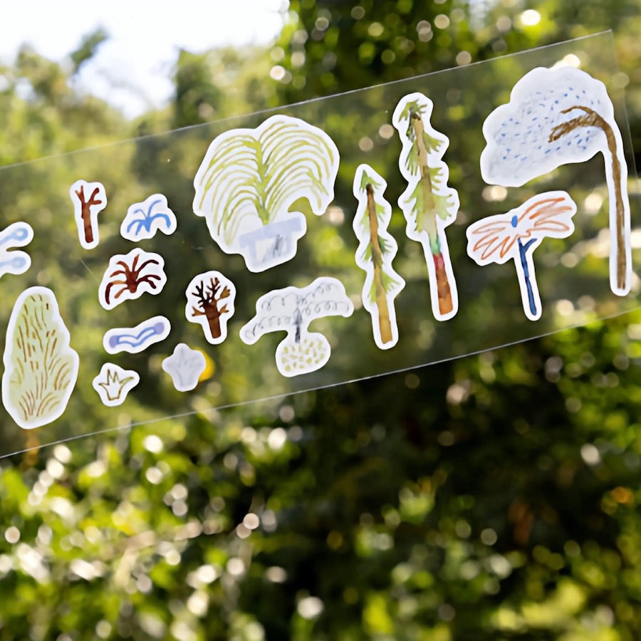 Die-Cut Sticker Roll - 99 Plants