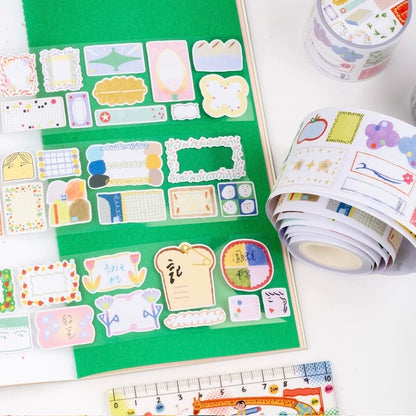 Die-Cut Sticker Roll - Frames