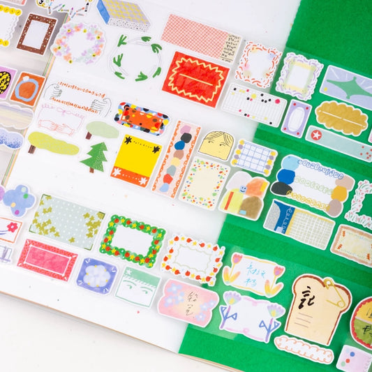 Die-Cut Sticker Roll - Frames