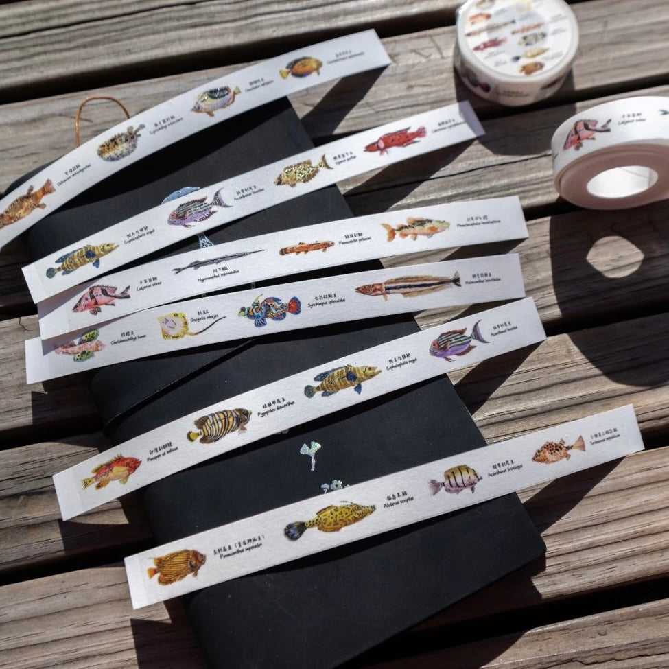 Washi Tape - Full of Fish