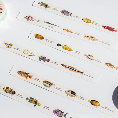 Washi Tape - Full of Fish
