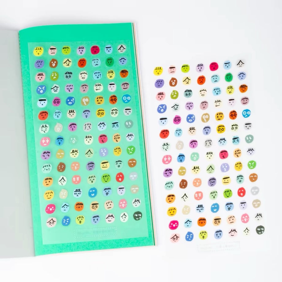 Die-Cut Sticker Sheets - Colorful Emotion