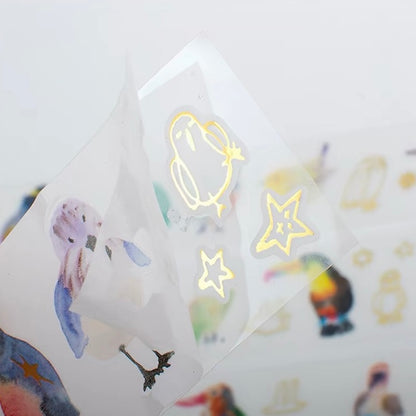 Die-Cut Sticker Roll - birrrrrrrrds