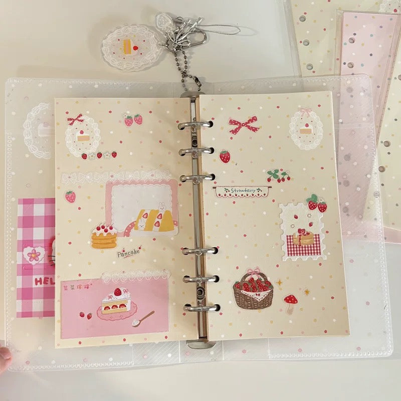 CaiCaiXuanXuan Loose Leaf Paper Refills - A6 Personal Size