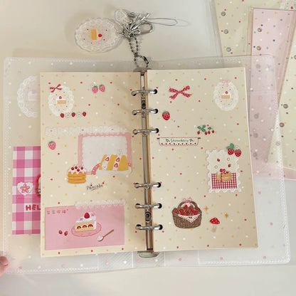 CaiCaiXuanXuan Loose Leaf Paper Refills - A6 Personal Size