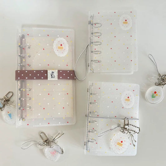 Lace Dot Binder - A6 Personal, A7, & M5 Size