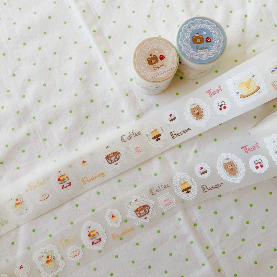 Die-Cut Sticker Roll - Lace Party