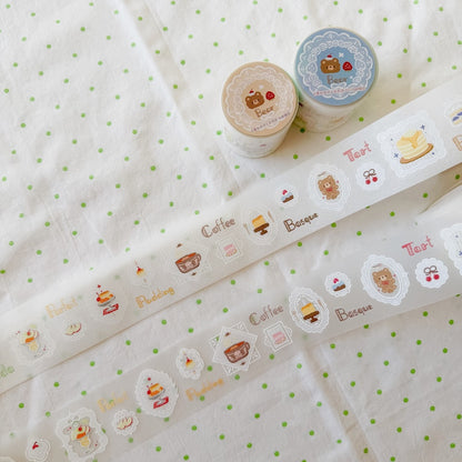 Die-Cut Sticker Roll - Lace Party
