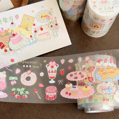 Die-Cut Sticker Roll - Picnic Day