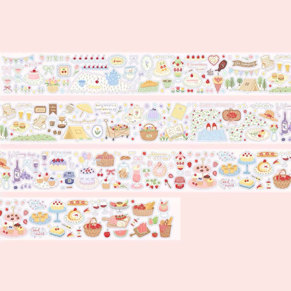 Die-Cut Sticker Roll - Picnic Day