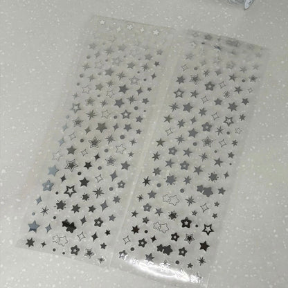 Die-Cut Sticker Roll - Shiny Star