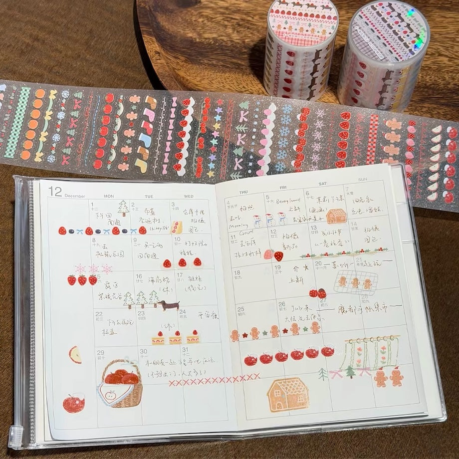 Die-Cut Sticker Roll - Stripes 1