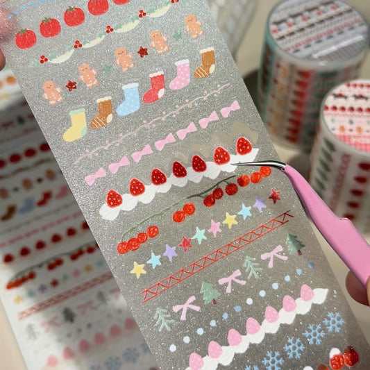 Die-Cut Sticker Roll - Stripes 1