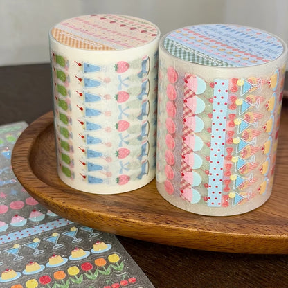 Die-Cut Sticker Roll - Stripes 2