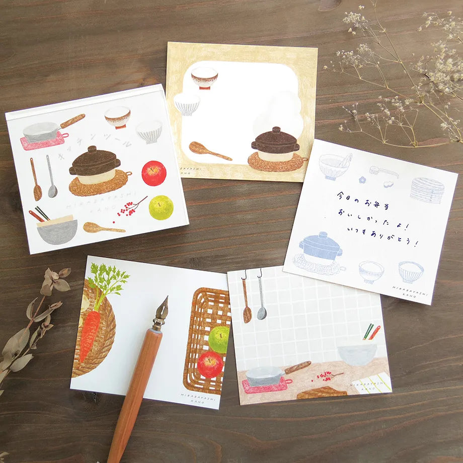 Cozyca Block Memo Pad Sample - Hirabayashi Kano [2026 NEW]