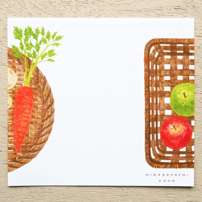 Cozyca Block Memo Pad Sample - Hirabayashi Kano [2026 NEW]