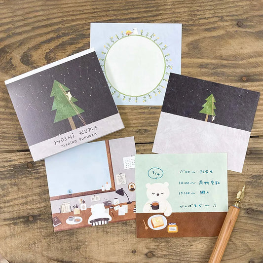 Cozyca Block Memo Pad Sample - Mariko Fukuoka