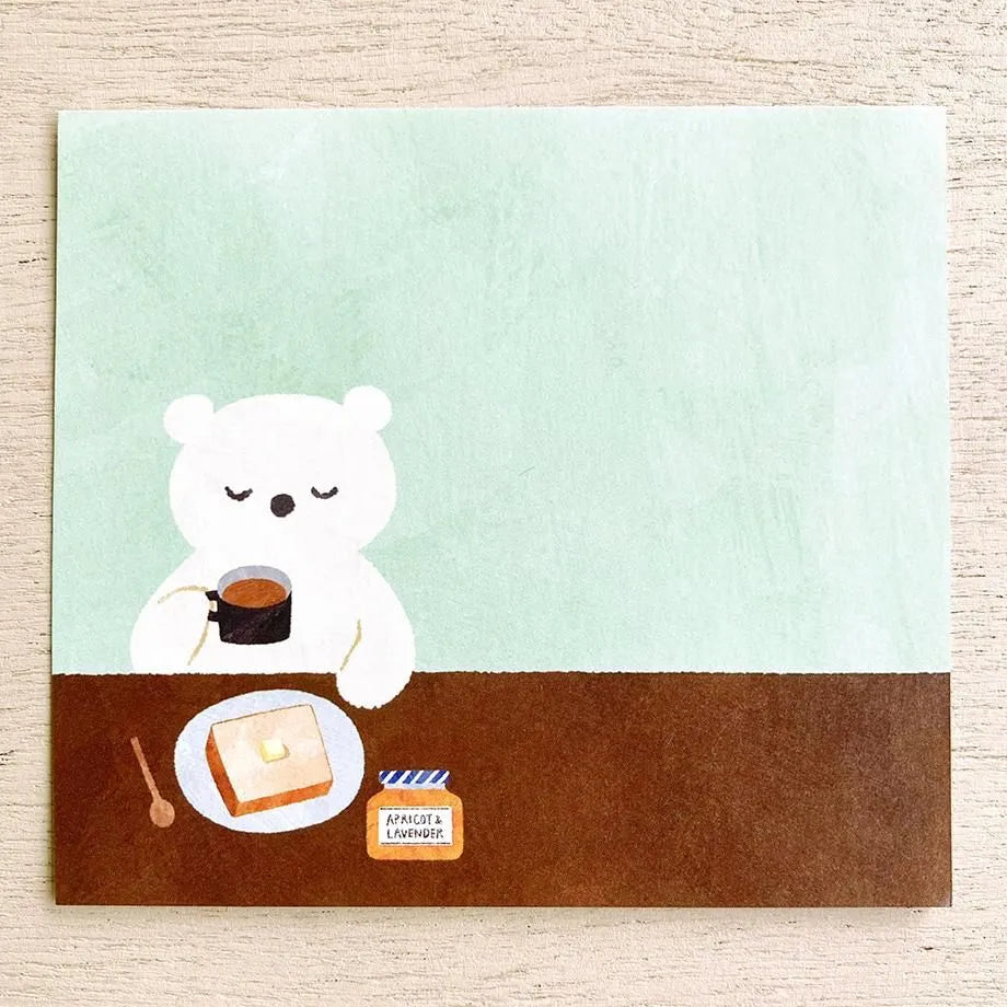 Cozyca Block Memo Pad Sample - Mariko Fukuoka