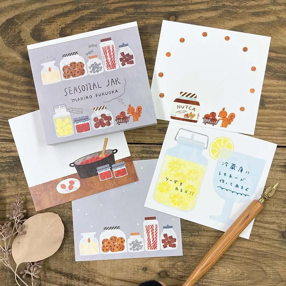 Cozyca Block Memo Pad Sample - Mariko Fukuoka
