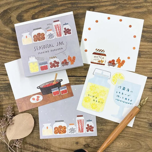 Cozyca Block Memo Pad Sample - Mariko Fukuoka