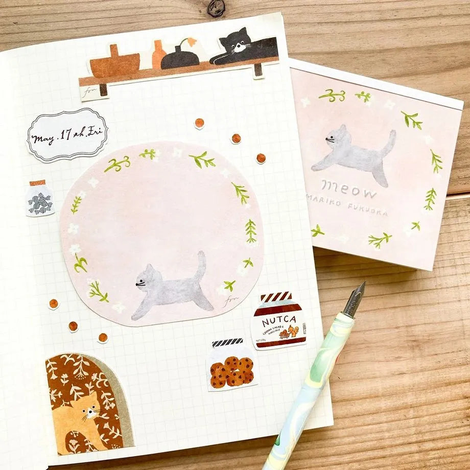 Cozyca Block Memo Pad Sample - Mariko Fukuoka