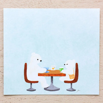 Cozyca Block Memo Pad Sample - Mariko Fukuoka