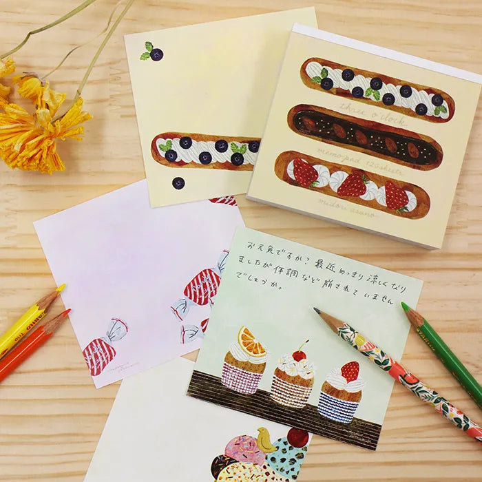 Cozyca Block Memo Pad Sample - Midori Asano