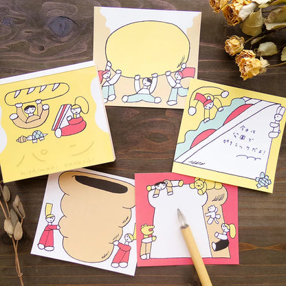 Cozyca Block Memo Pad Sample - Nishiwaki Tadashi [2026 NEW]