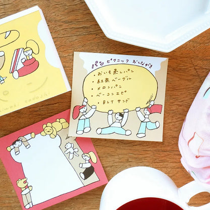 Cozyca Block Memo Pad Sample - Nishiwaki Tadashi [2026 NEW]