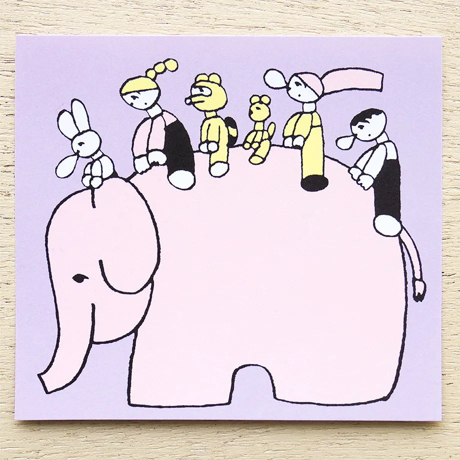 Cozyca Block Memo Pad Sample - Nishiwaki Tadashi [2026 NEW]