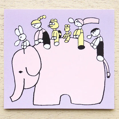 Cozyca Block Memo Pad Sample - Nishiwaki Tadashi [2026 NEW]