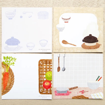 Cozyca Block Memo Pad Sample - Hirabayashi Kano [2026 NEW]
