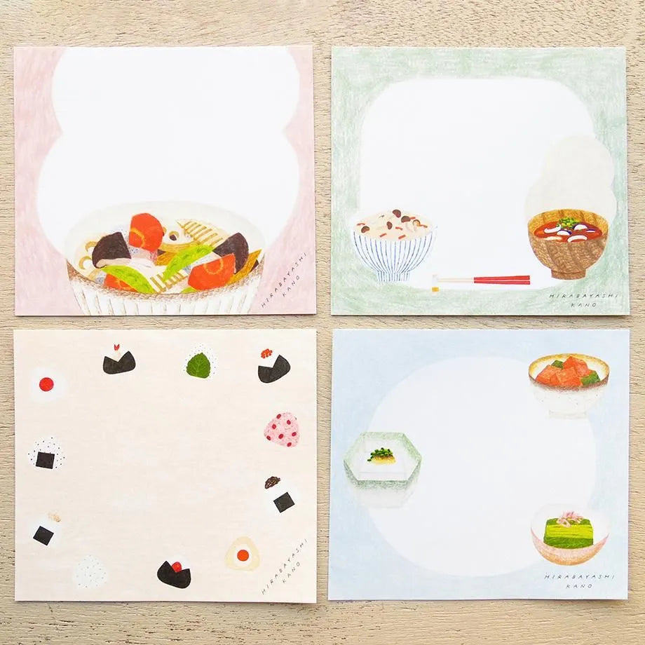 Cozyca Block Memo Pad Sample - Hirabayashi Kano [2026 NEW]