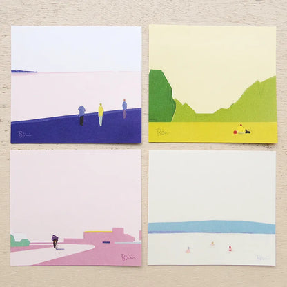 Cozyca Block Memo Pad - Taku Bannai
