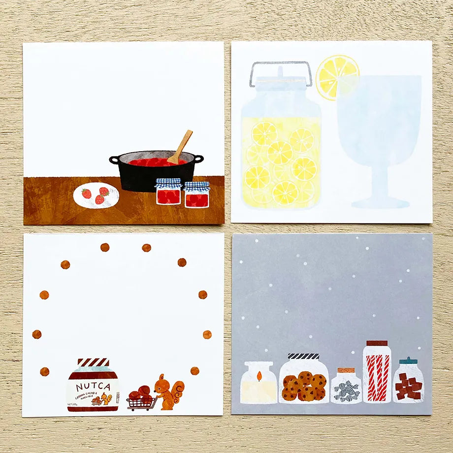 Cozyca Block Memo Pad Sample - Mariko Fukuoka