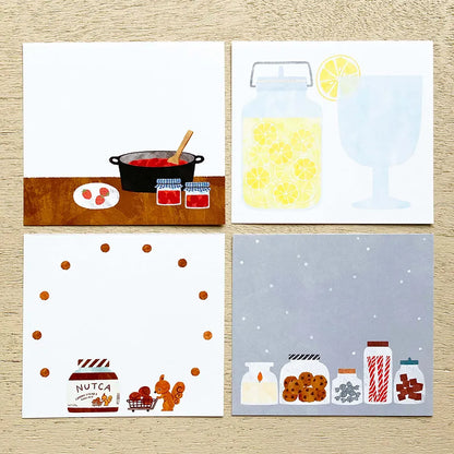 Cozyca Block Memo Pad Sample - Mariko Fukuoka