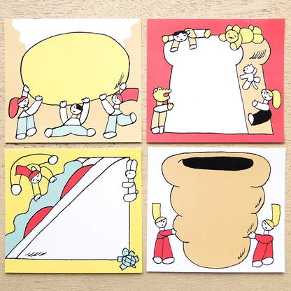 Cozyca Block Memo Pad Sample - Nishiwaki Tadashi [2026 NEW]