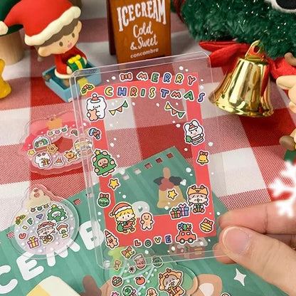 Lovely Christmas style deco stickers