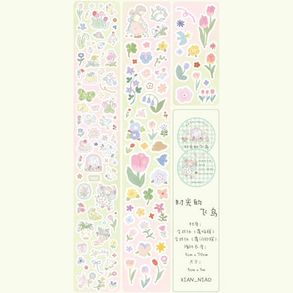 Die-Cut Sticker Roll vol.6 - Days Filled with Shine