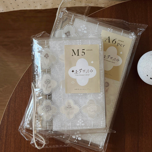 Flower Tile Binder - A6 Personal & M5 Size