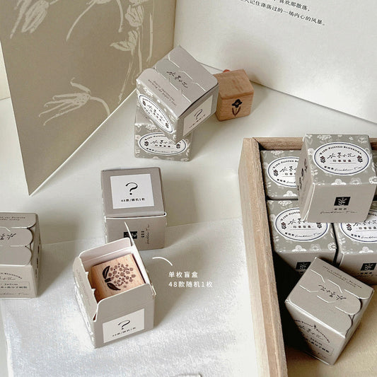 Stamp Blind Box - Wash-Painted Blossoms