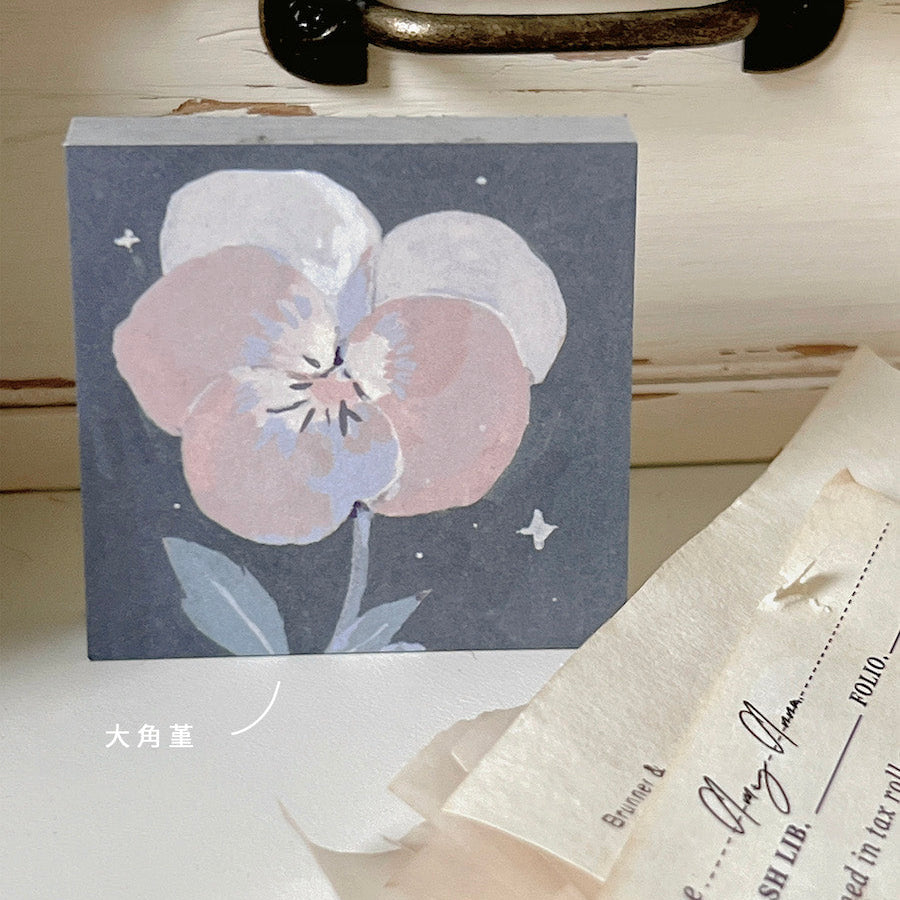 Floral Block Memo Pads