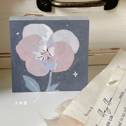 Floral Block Memo Pads