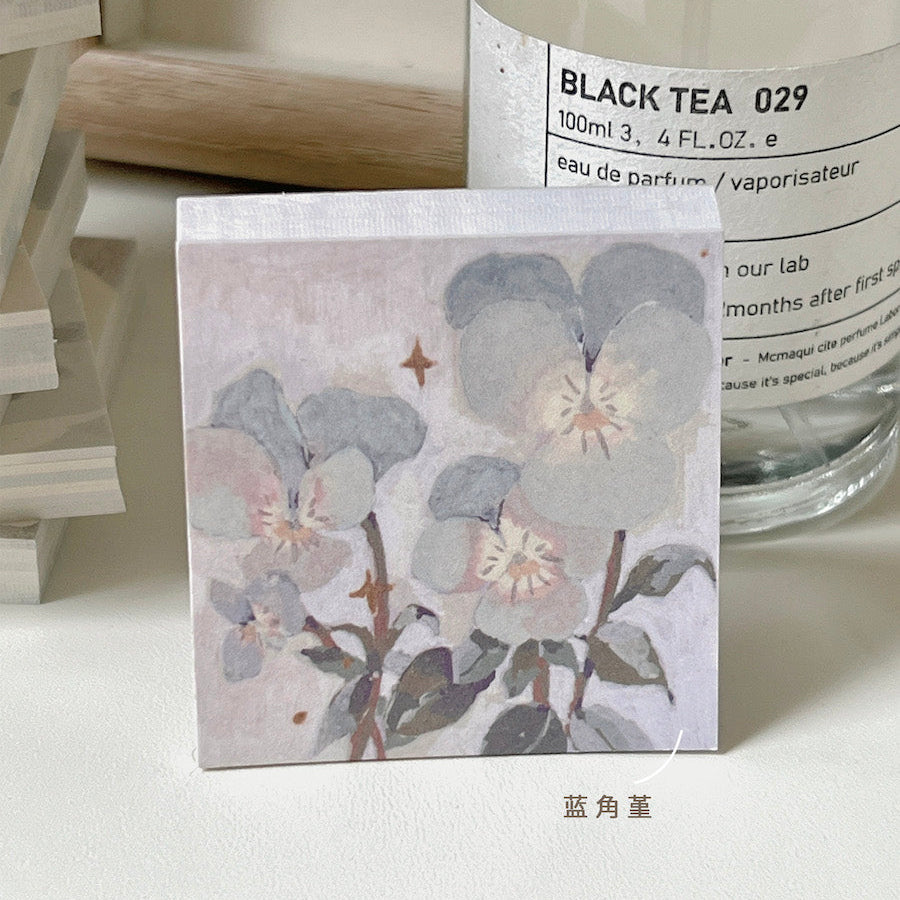Floral Block Memo Pads