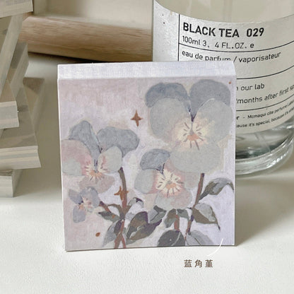 Floral Block Memo Pads