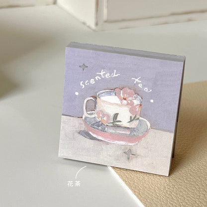 Floral Block Memo Pads