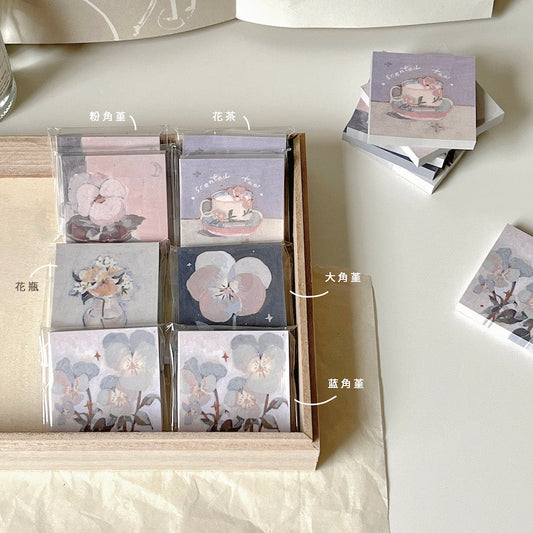 Floral Block Memo Pads