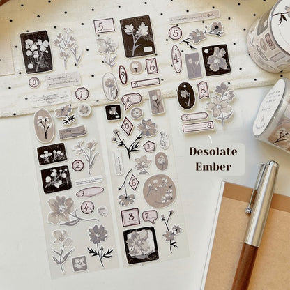 Die-Cut Sticker Roll - Spring & Nature