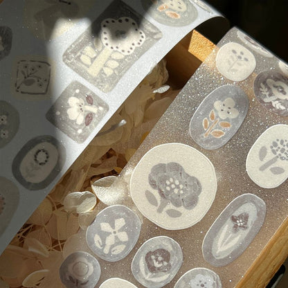 Die-Cut Sticker Roll - Spring & Nature