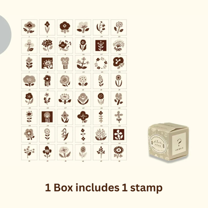 Stamp Blind Box - Wash-Painted Blossoms
